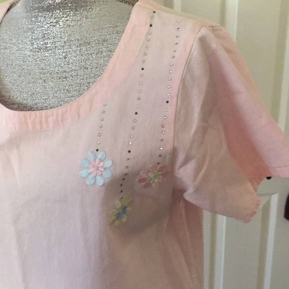 R & B COLLECTION VINTAGE PINK DRESS WITH FRINGES . - Picture 2 of 4